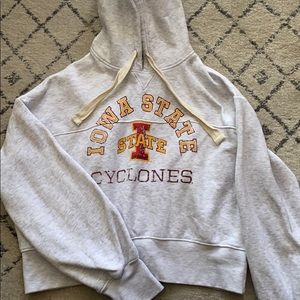 Iowa state cropped sweatshirt